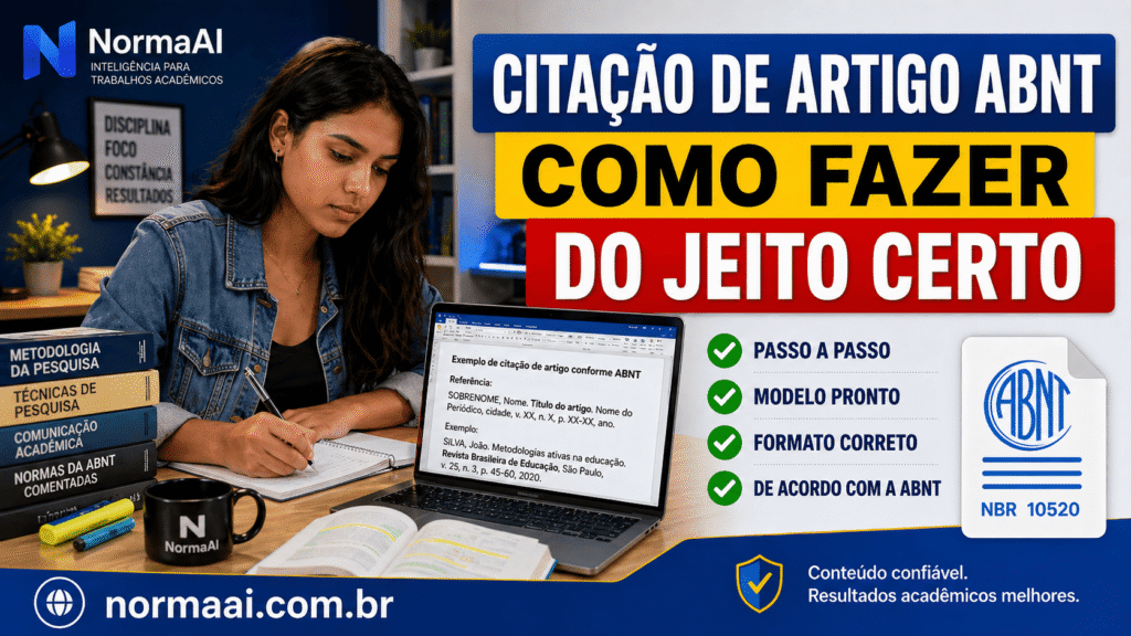 
Aprenda como fazer citação de artigo ABNT com exemplos prontos, modelo correto e dicas para TCC, artigo e monografia.citação de artigo abnt
artigo cientifico citação
citar artigo abnt
citação de artigo
citação de artigo científico
citação de artigo como fazer
citação de artigo em tcc
citação de artigo no tcc
citação direta artigo
citação direta de artigo abnt