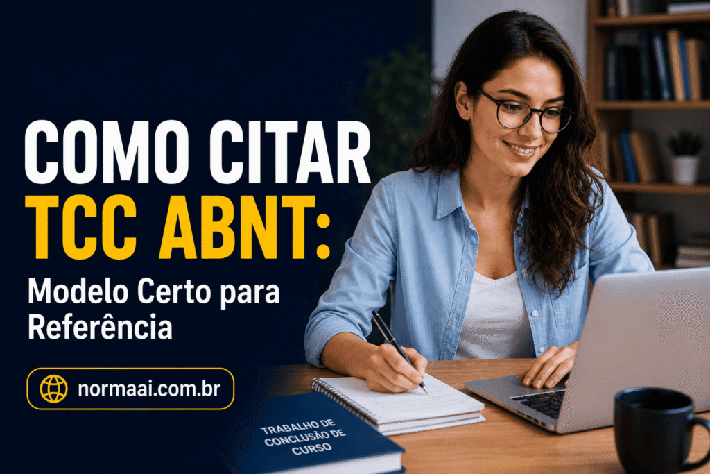 Como Citar TCC ABNT: Modelo Certo para Referência