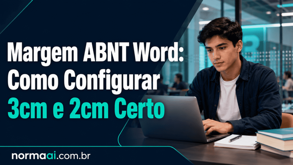 Margem ABNT Word: veja como configurar 3 cm e 2 cm, evitar erro nas margens e revisar antes da entrega. Tutorial prático.